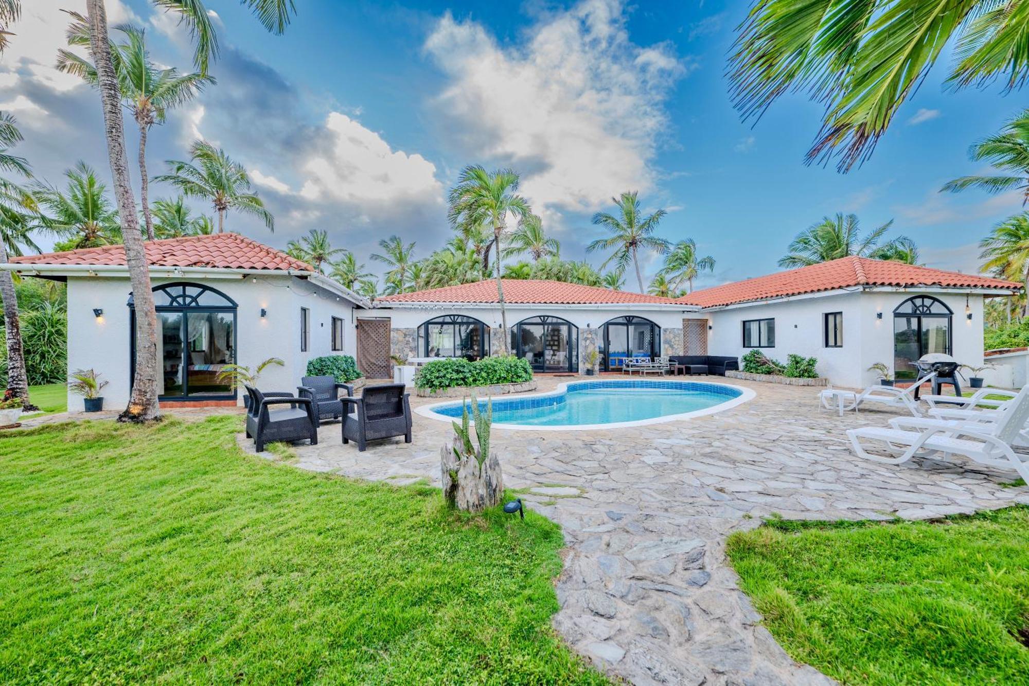 Palm House - Luxury Villa - Samana - Ocean Front Sanchez Ngoại thất bức ảnh
